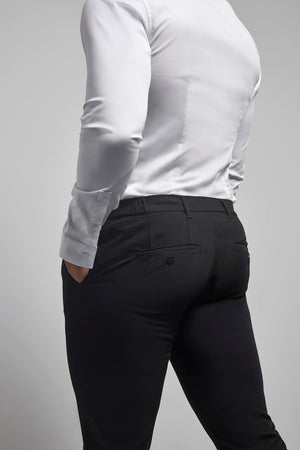 Athletic Fit Essential Pants in Black - TAILORED ATHLETE - USA