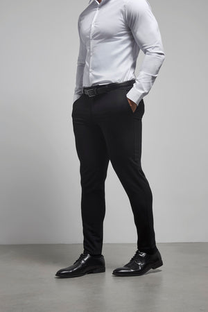 Athletic Fit Essential Pants in Black - TAILORED ATHLETE - USA
