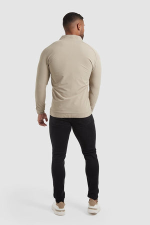 Harrington Jacket in Stone - TAILORED ATHLETE - USA