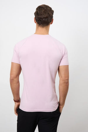 Athletic Fit T-Shirt in Pink - TAILORED ATHLETE - USA