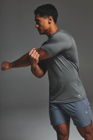 Essential Training Top in Charcoal - TAILORED ATHLETE - USA