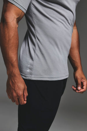 Essential Training Top in Mid Grey - TAILORED ATHLETE - USA