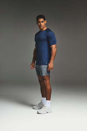 Essential Training Top in Navy - TAILORED ATHLETE - USA