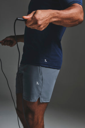 Essential Training Top in Navy - TAILORED ATHLETE - USA