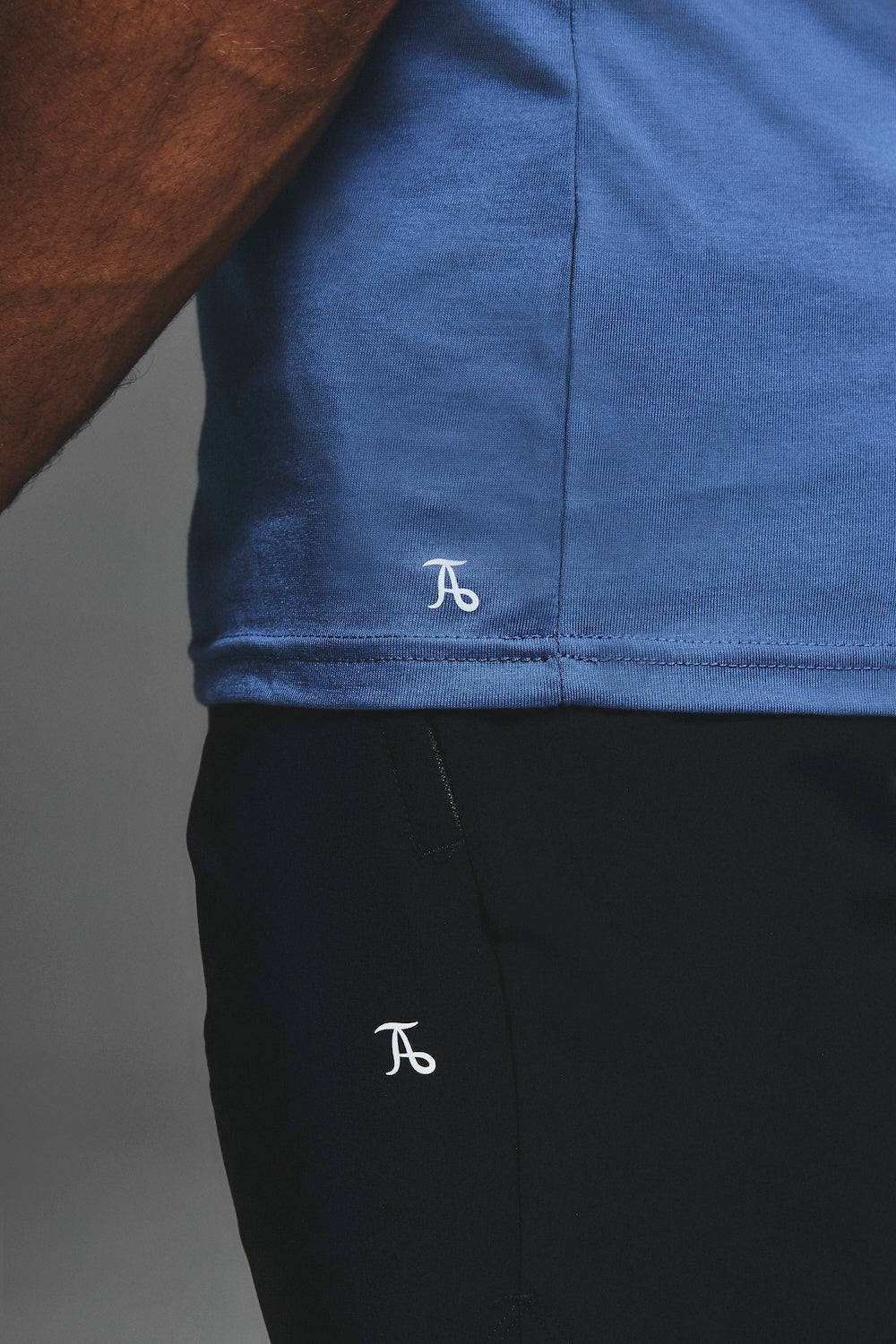 Essential Training Top in Slate Blue - TAILORED ATHLETE - USA
