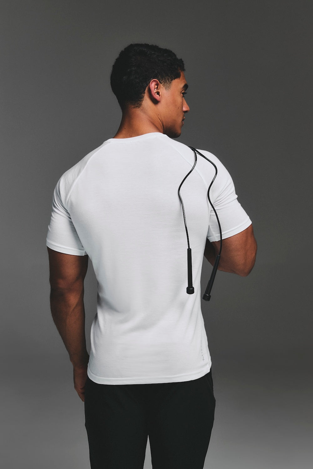 Essential Training Top in White - TAILORED ATHLETE - USA