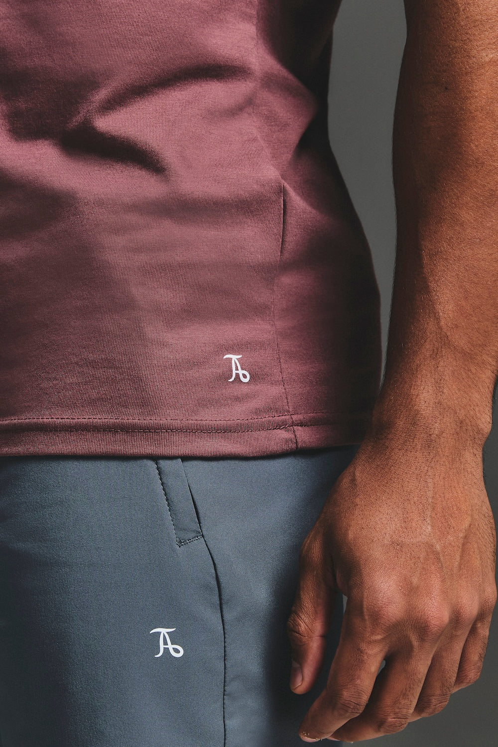 Essential Training Top in Wood Rose - TAILORED ATHLETE - USA