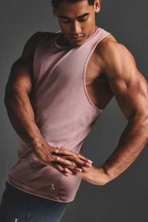 Essential Training Tank Top in Rose - TAILORED ATHLETE - USA