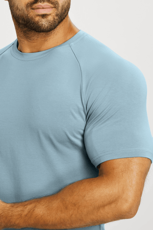 Athletic Fit Blue & White 5-Pack - TAILORED ATHLETE - USA