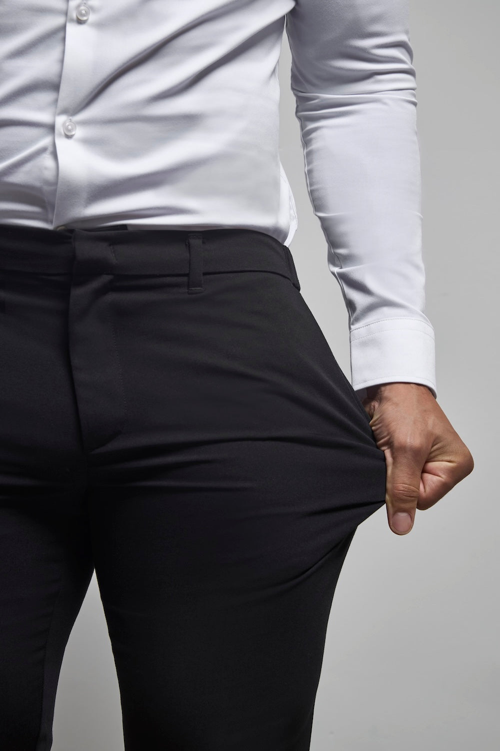 Athletic Fit Essential Pants in Black - TAILORED ATHLETE - USA