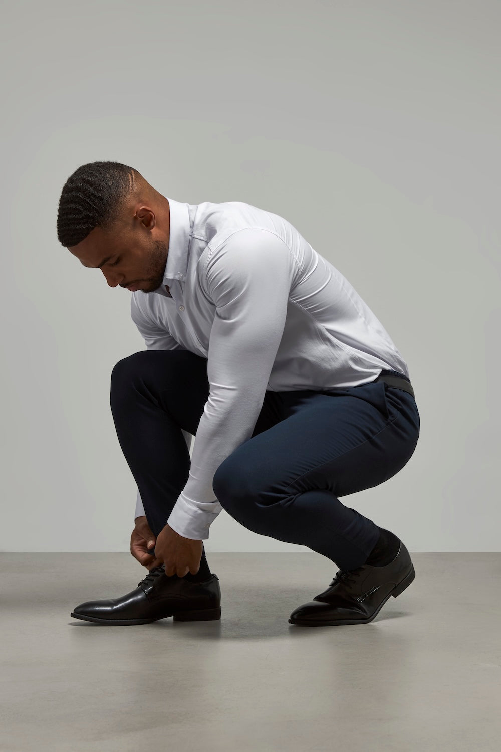 Athletic Fit Essential Pants in Navy - TAILORED ATHLETE - USA