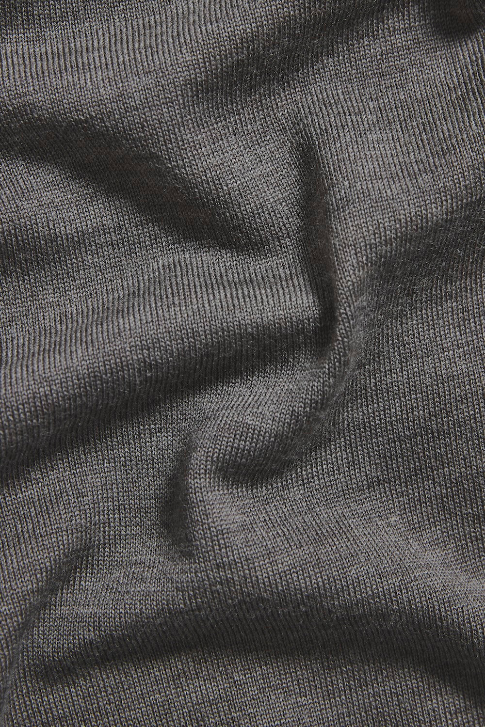 Extra Fine Merino Wool Crew Neck Sweater in Neutral Marl - TAILORED ATHLETE - USA