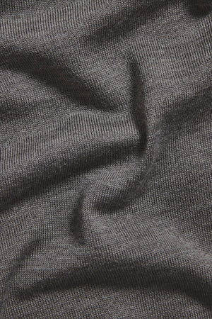 Extra Fine Merino Wool Crew Neck Sweater in Neutral Marl - TAILORED ATHLETE - USA