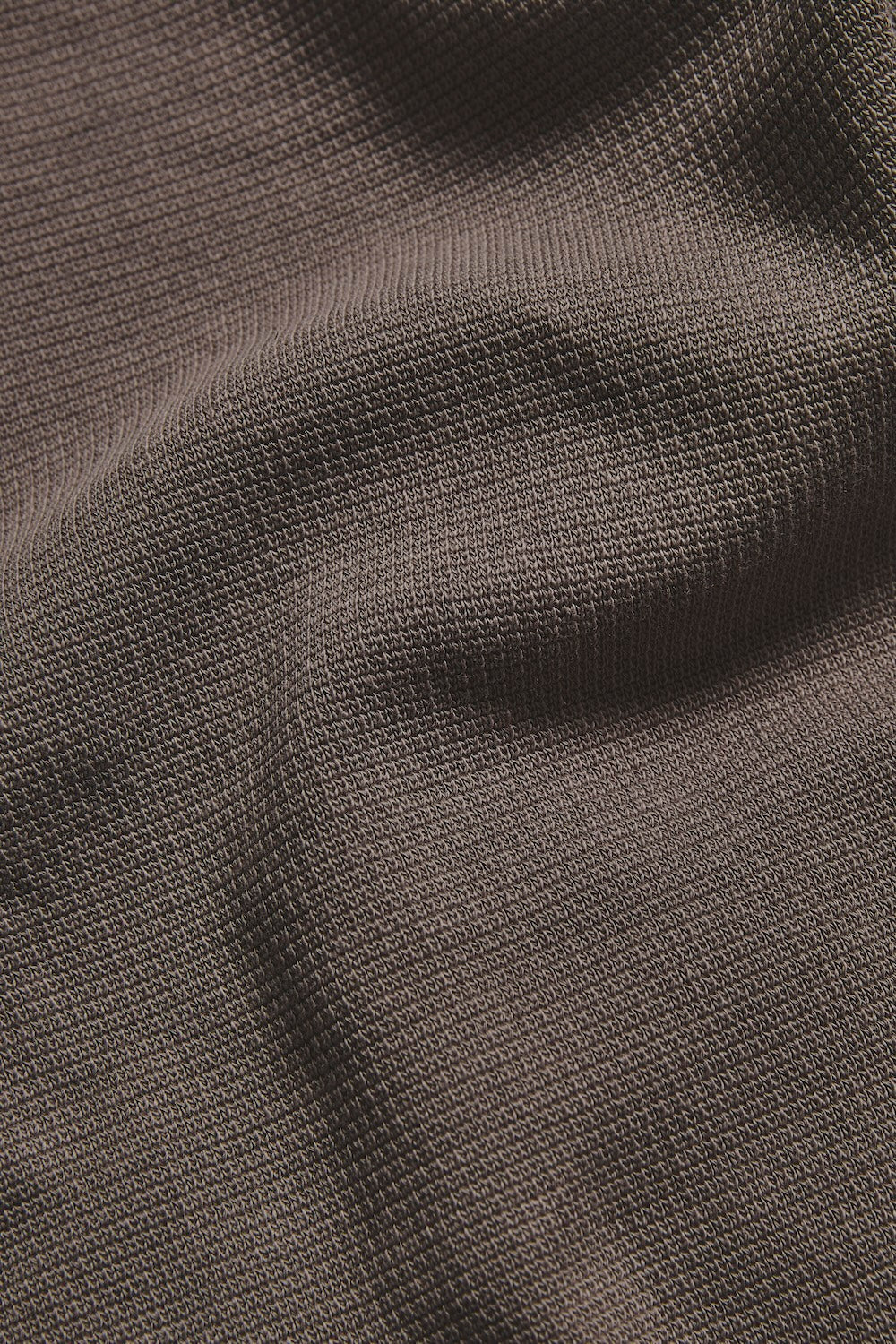 Heavy Weight Textured Crew Neck in Soft Khaki - TAILORED ATHLETE - USA