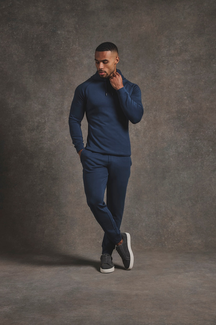 Interlock Sweat Jogger in Navy - TAILORED ATHLETE - USA