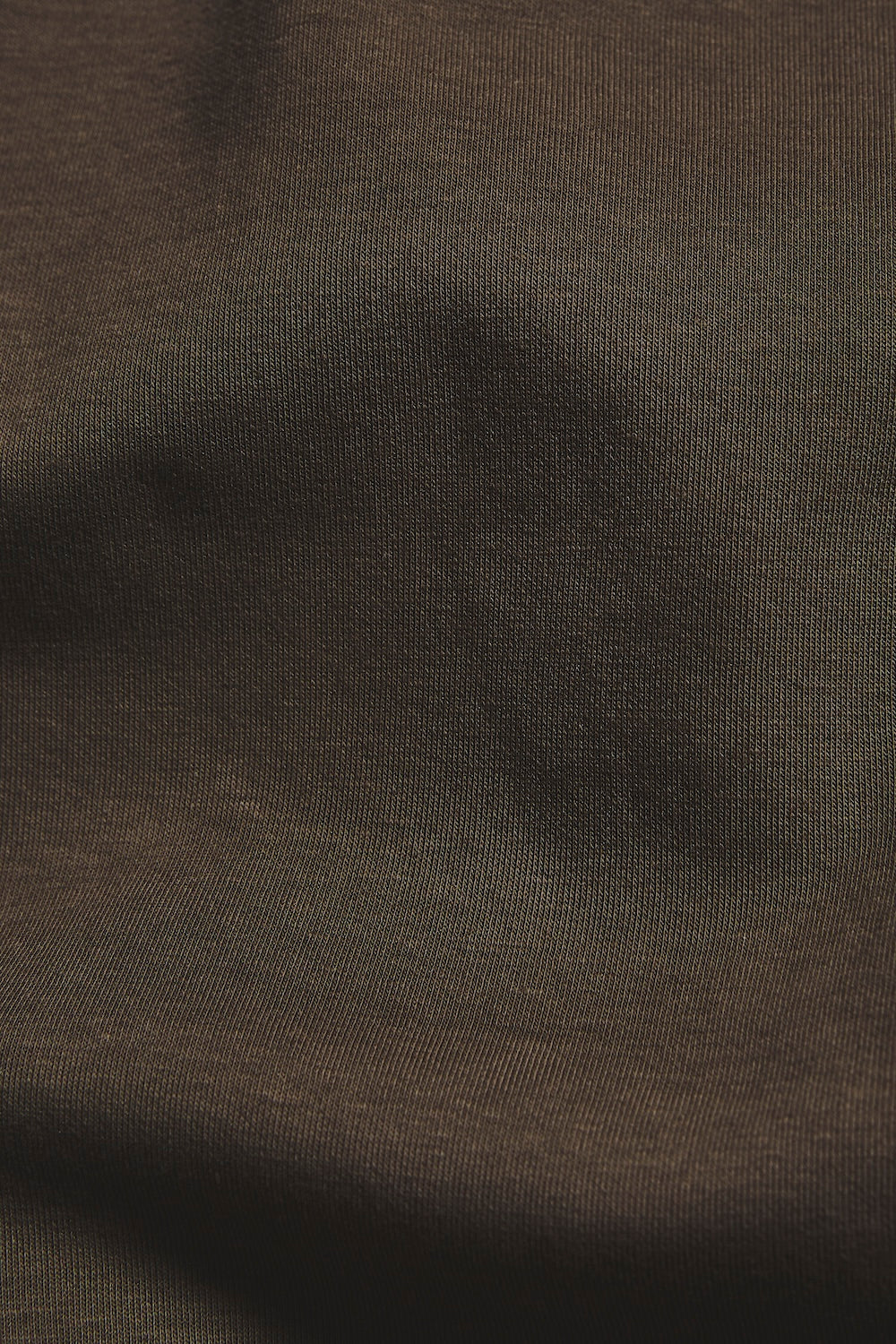 Interlock Half Zip Sweatshirt in Deep Khaki - TAILORED ATHLETE - USA