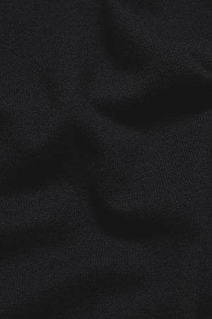 Knitted Polo Shirt in Black - TAILORED ATHLETE - USA