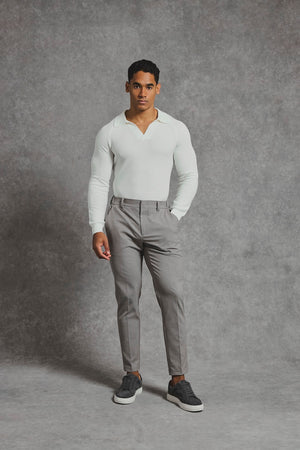 Melange Pants in Mushroom - TAILORED ATHLETE - USA
