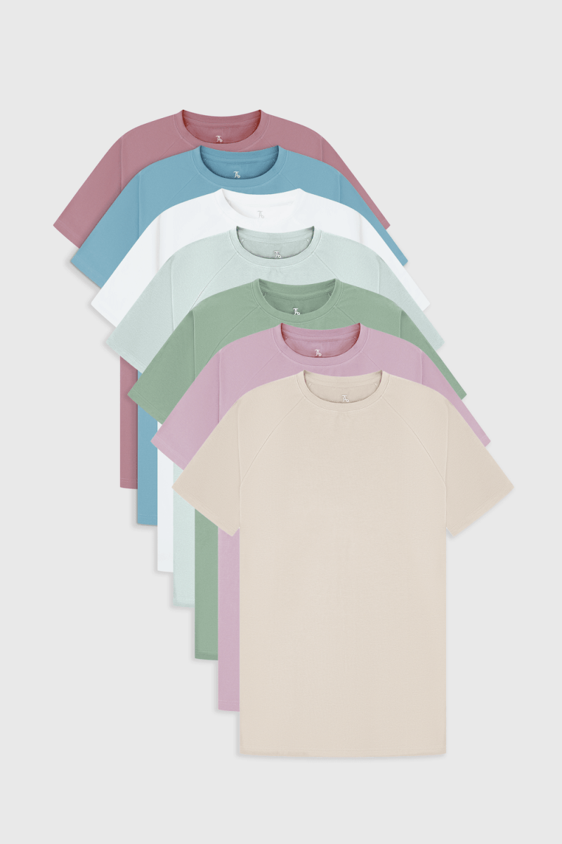 Athletic Fit  Pastels 7-Pack - TAILORED ATHLETE - USA