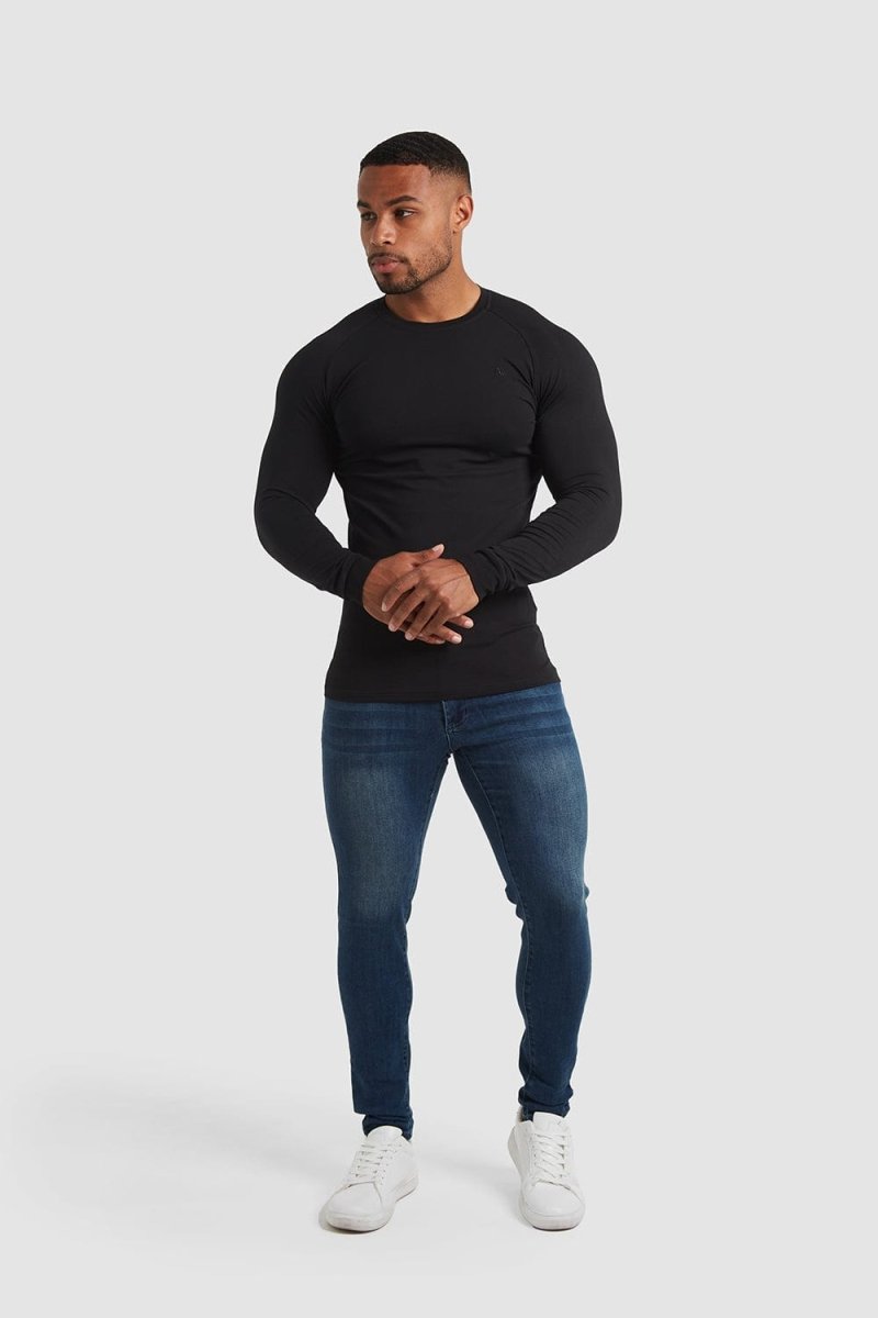 Athletic Fit T-Shirt in Black - TAILORED ATHLETE - USA