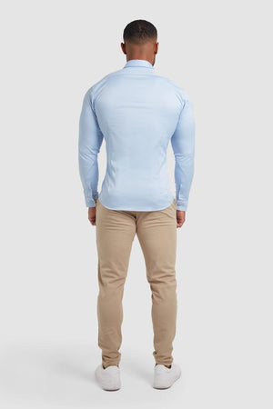 Athletic Fit Signature Shirt 2.0 in Blue - TAILORED ATHLETE - USA