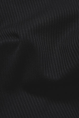 Textured Colour Blocked T-Shirt in Black and Stone - TAILORED ATHLETE - USA