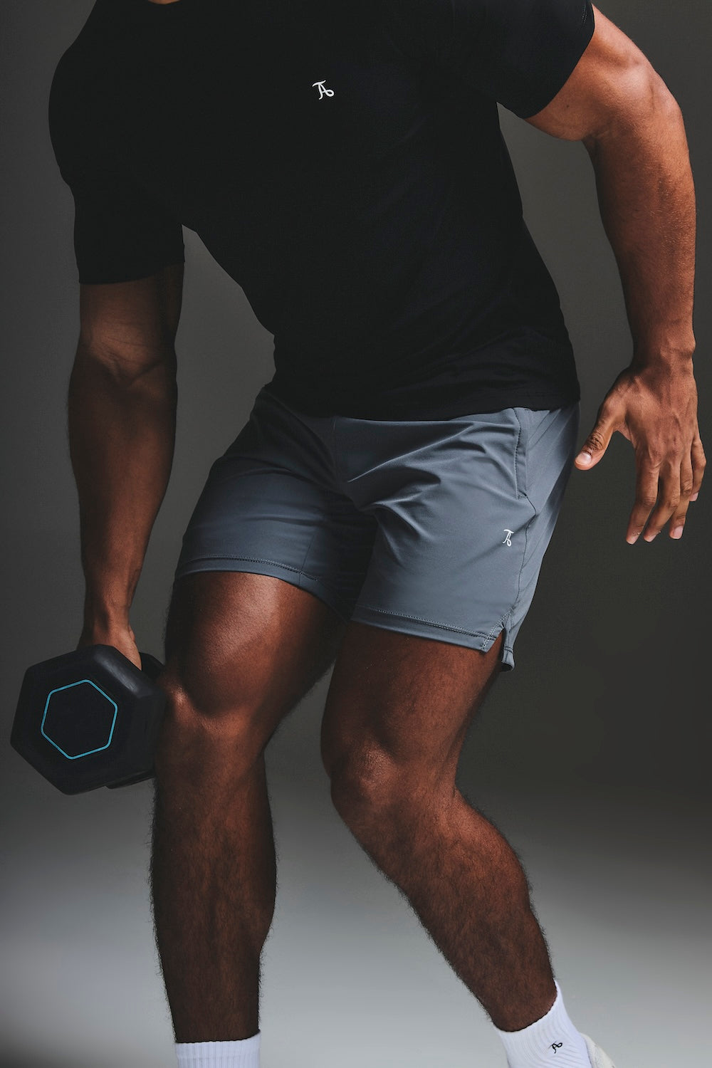 Training Shorts in Grey - TAILORED ATHLETE - USA