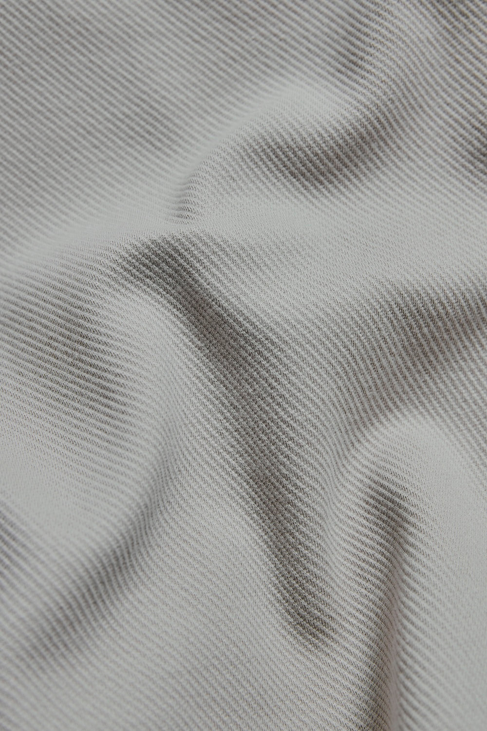 Twill Jersey Shacket in Stone - TAILORED ATHLETE - USA