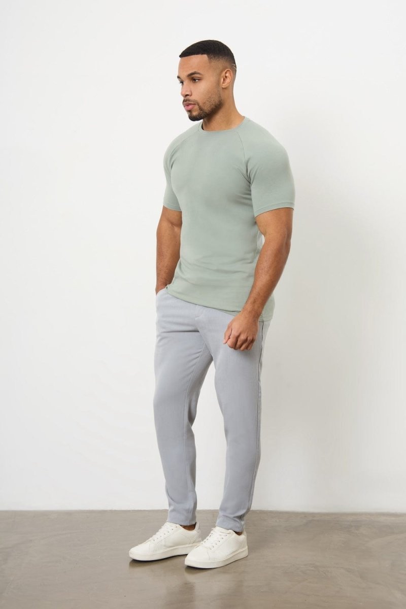Athletic Fit T-Shirt in Sage - TAILORED ATHLETE - USA