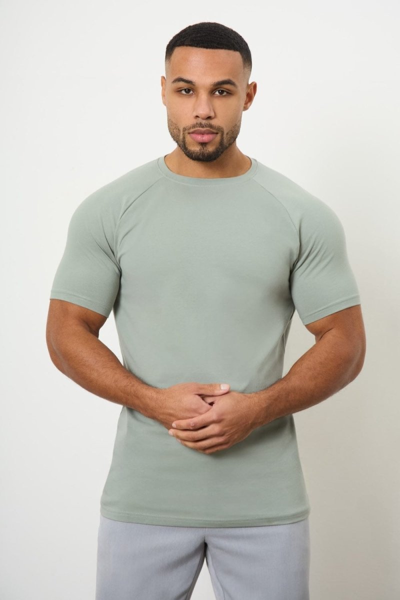 Athletic Fit T-Shirt in Sage - TAILORED ATHLETE - USA