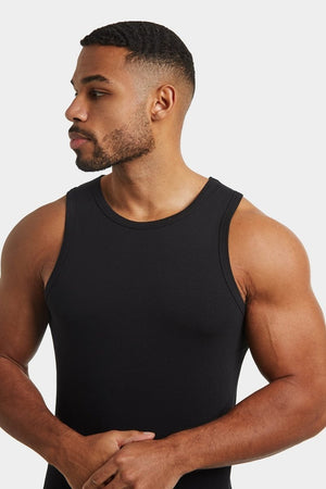 Athletic Fit Vest in Black - TAILORED ATHLETE - USA