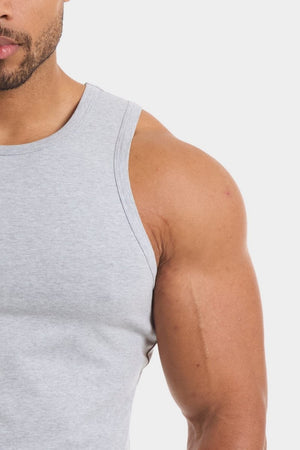 Athletic Fit Vest in Grey Marl - TAILORED ATHLETE - USA