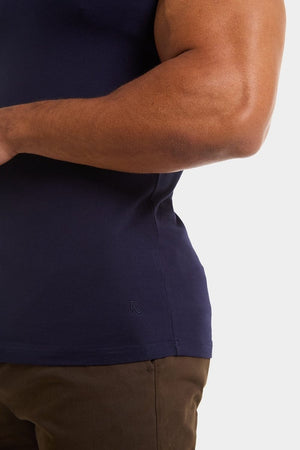 Athletic Fit Vest in True Navy - TAILORED ATHLETE - USA