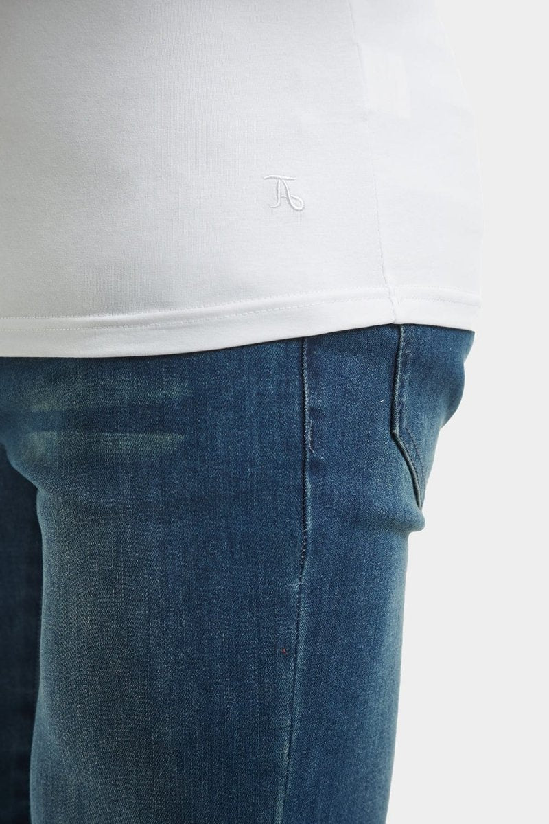 Athletic Fit Vest in White - TAILORED ATHLETE - USA