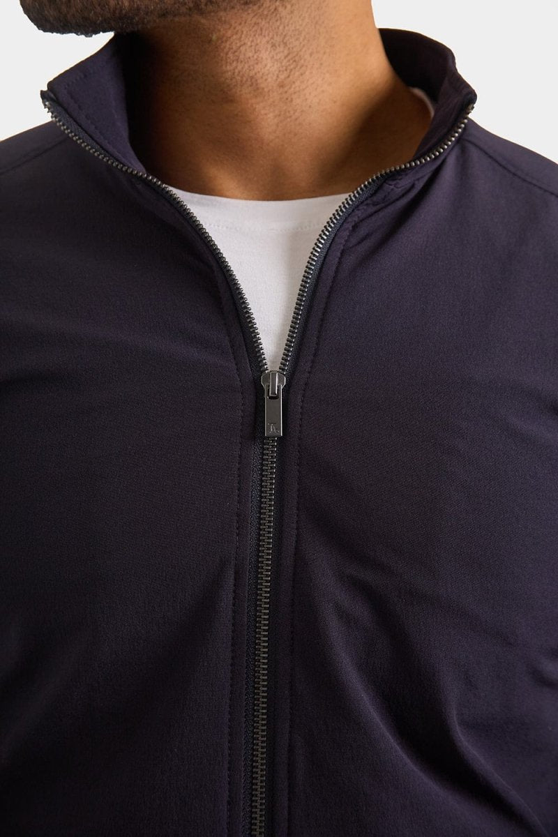 Harrington Jacket in Navy - TAILORED ATHLETE - USA