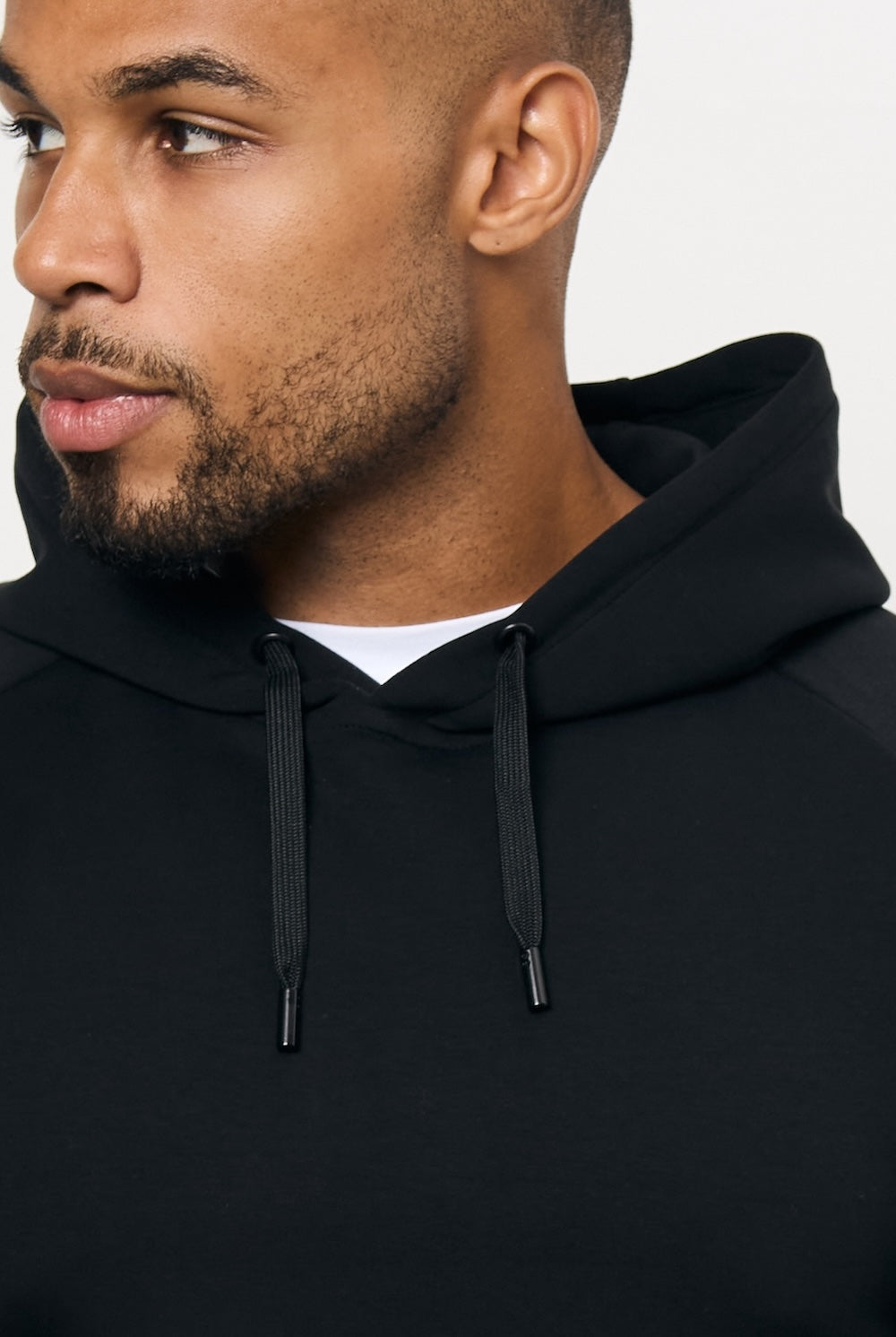 Interlock Hoodie Sweat in Black - TAILORED ATHLETE - USA