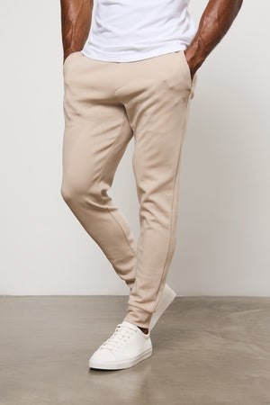 Interlock Sweat Jogger in Stone - TAILORED ATHLETE - USA