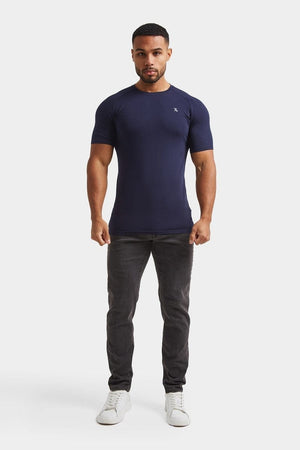 Athletic Fit Jeans in Dark Grey - TAILORED ATHLETE - USA