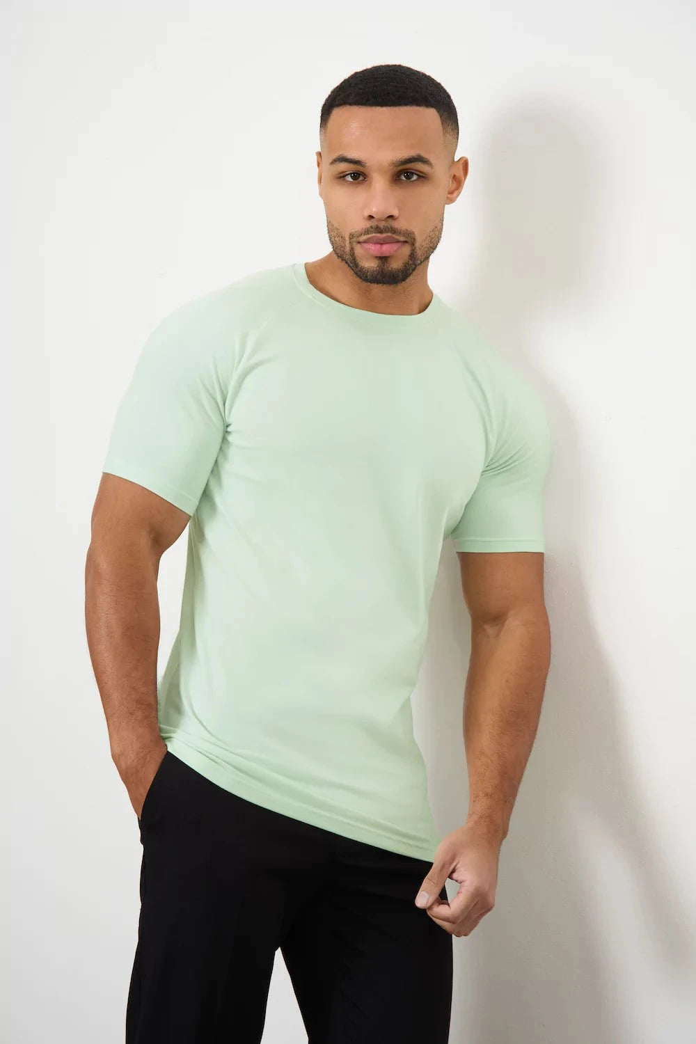 Athletic Fit T-Shirt in Mint - TAILORED ATHLETE - USA