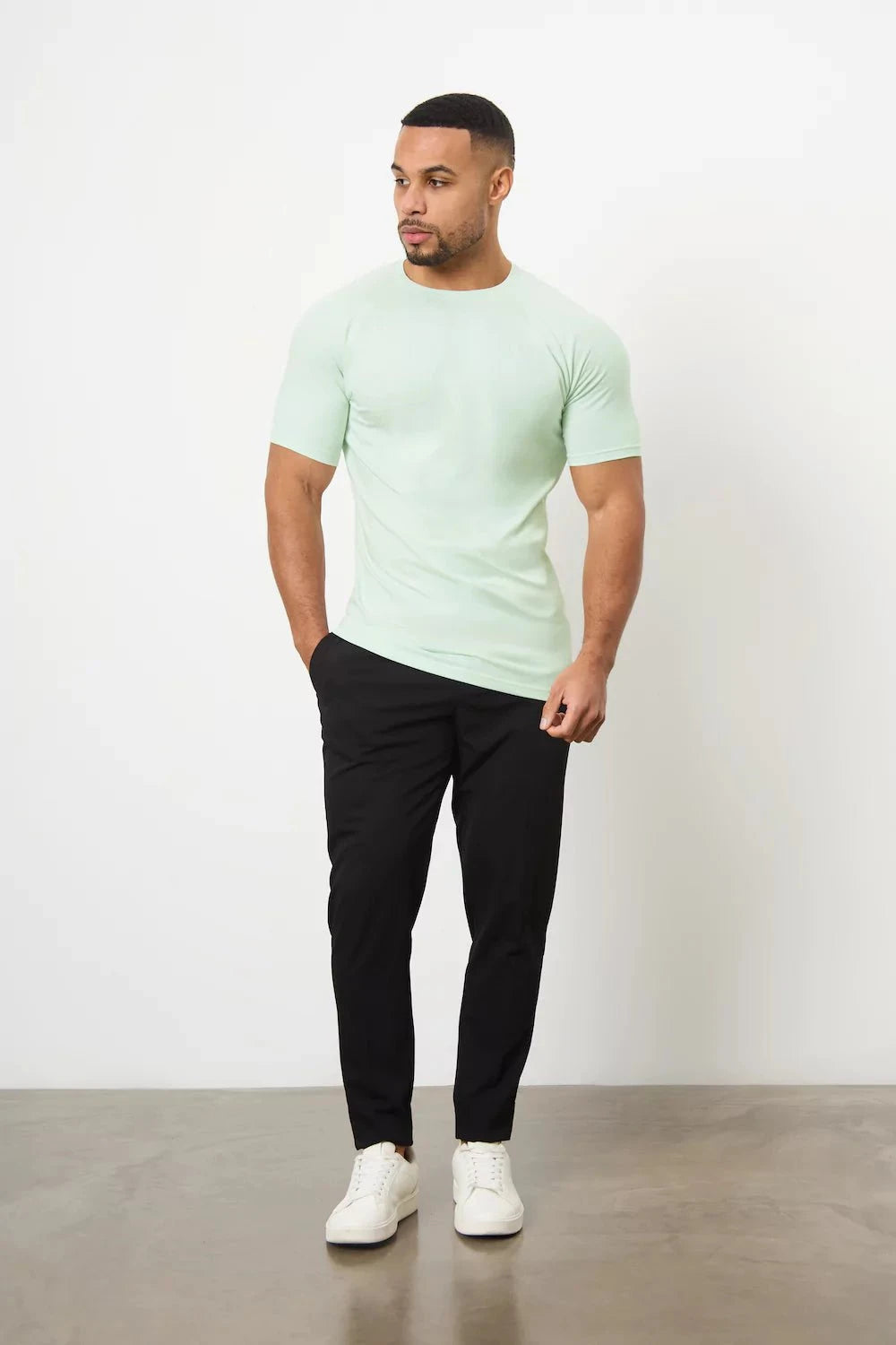 Athletic Fit T-Shirt in Mint - TAILORED ATHLETE - USA