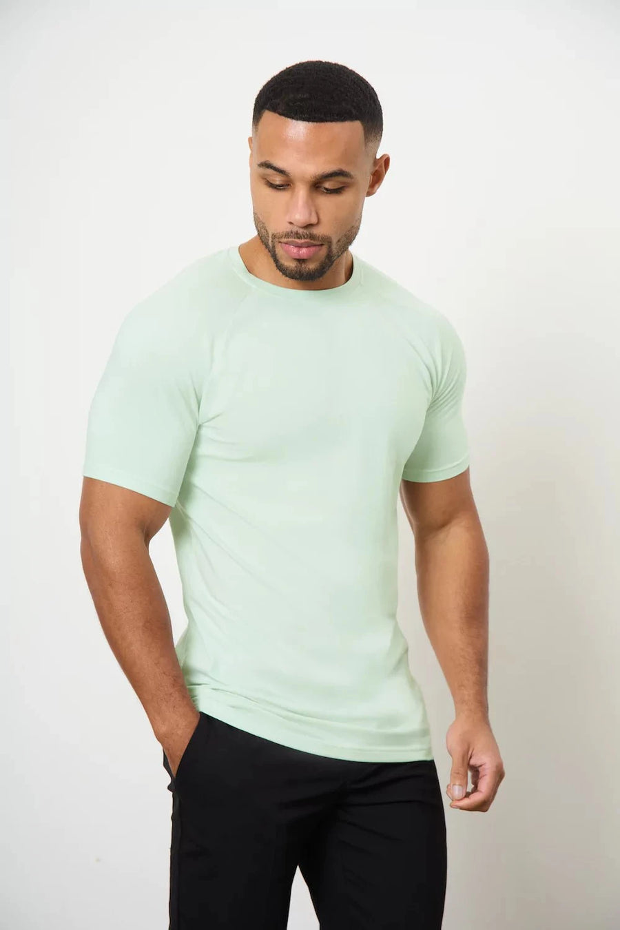 Athletic Fit T-Shirt in Mint - TAILORED ATHLETE - USA