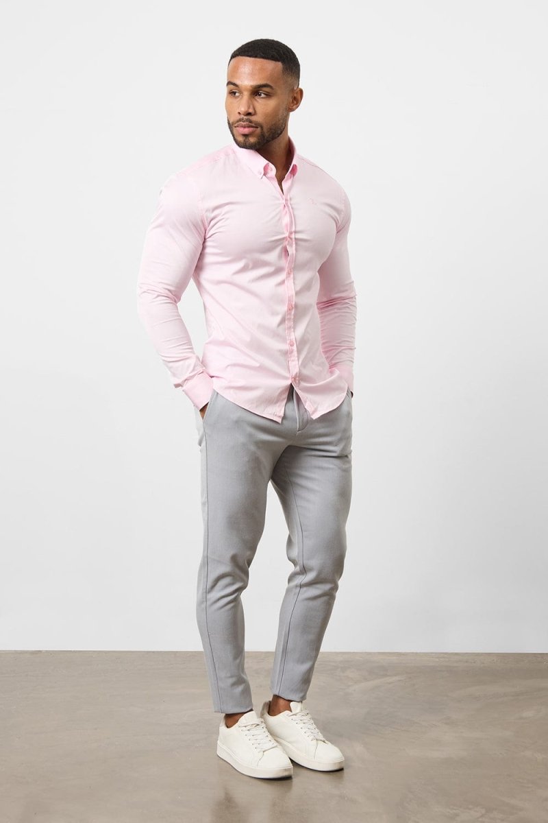 Athletic Fit Signature Shirt 2.0 in Pink - TAILORED ATHLETE - USA
