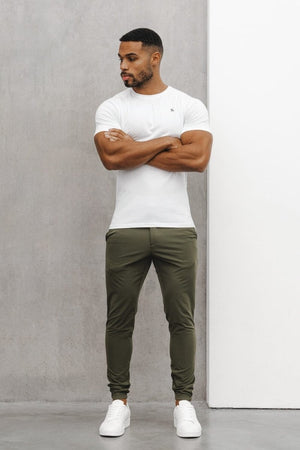 Premium Athletic Fit T-Shirt in White - TAILORED ATHLETE - USA