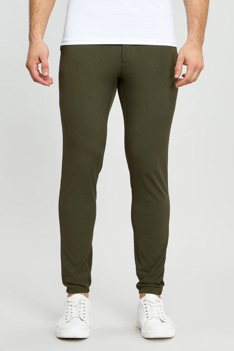 Everyday Tech Pants in Khaki - TAILORED ATHLETE - USA