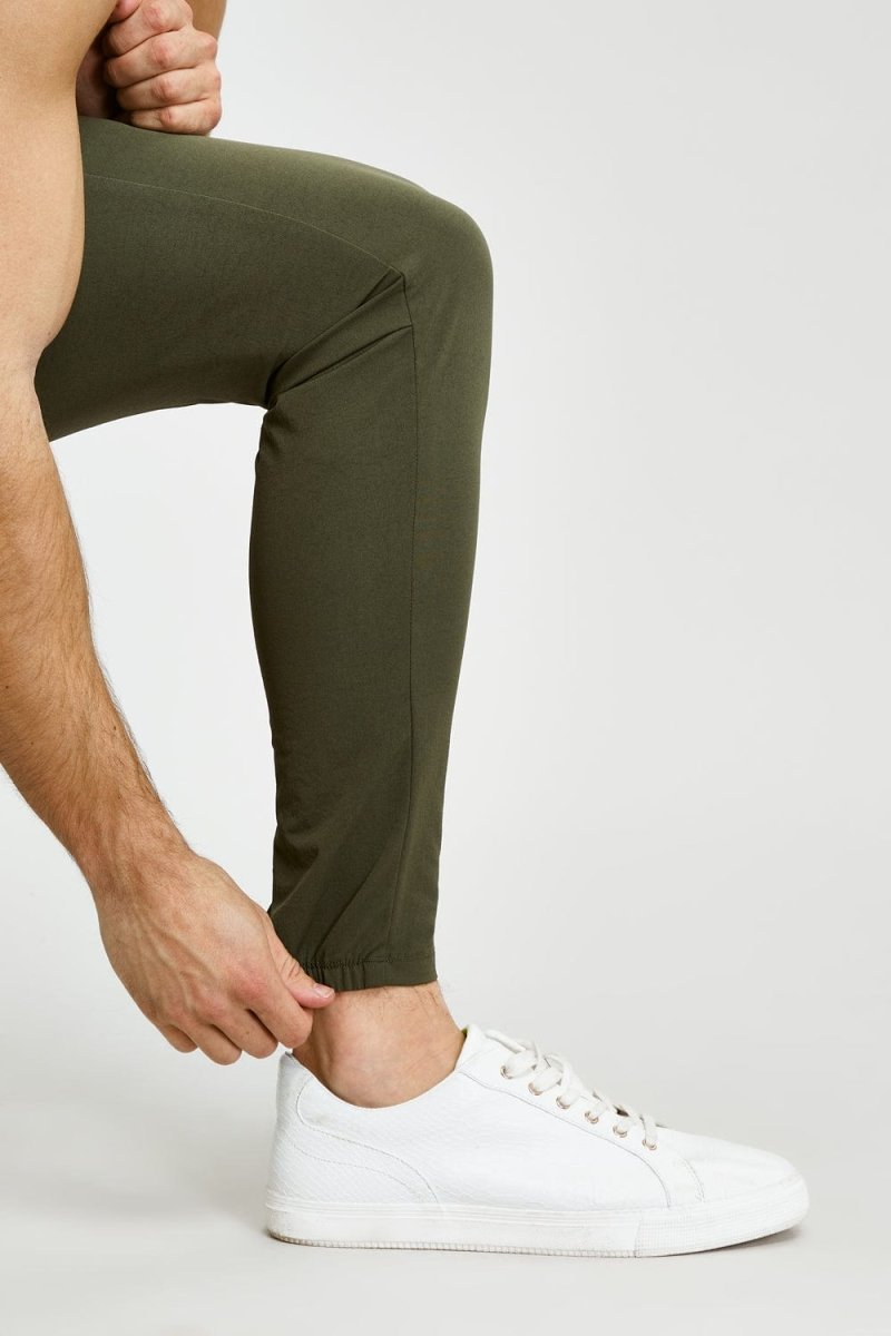 Everyday Tech Pants in Khaki - TAILORED ATHLETE - USA