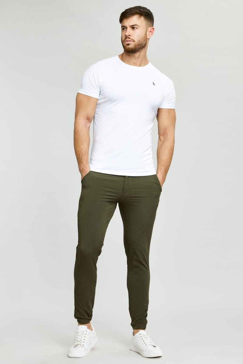 Everyday Tech Pants in Khaki - TAILORED ATHLETE - USA