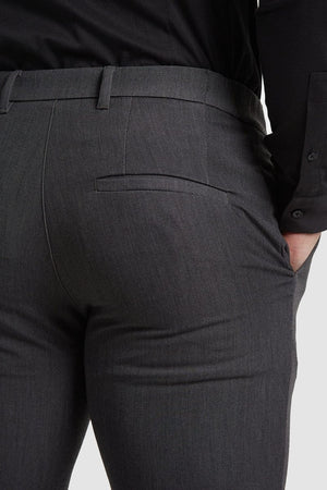 Athletic Fit Essential Pants 2.0 In Charcoal - TAILORED ATHLETE - USA